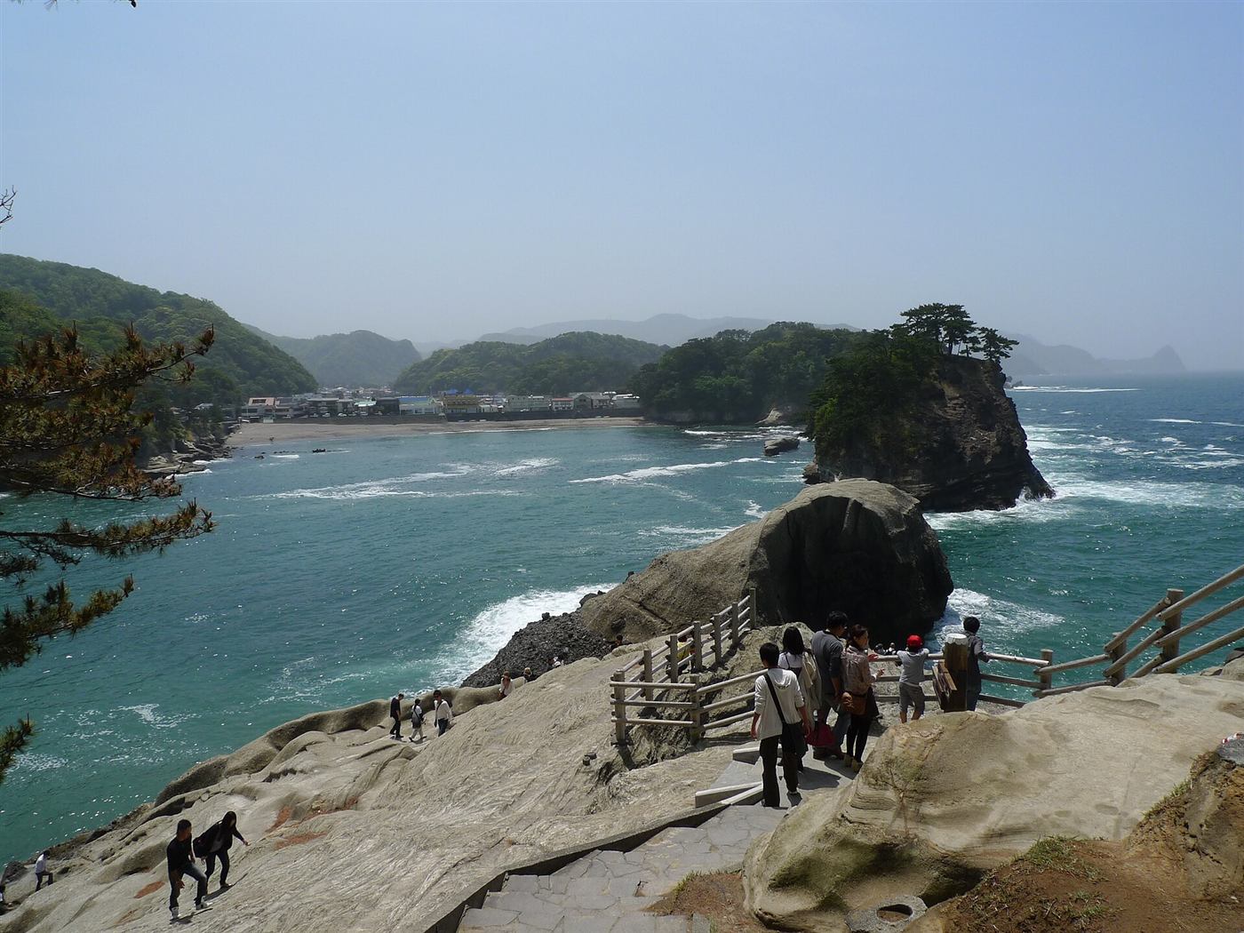 堂ヶ島の海